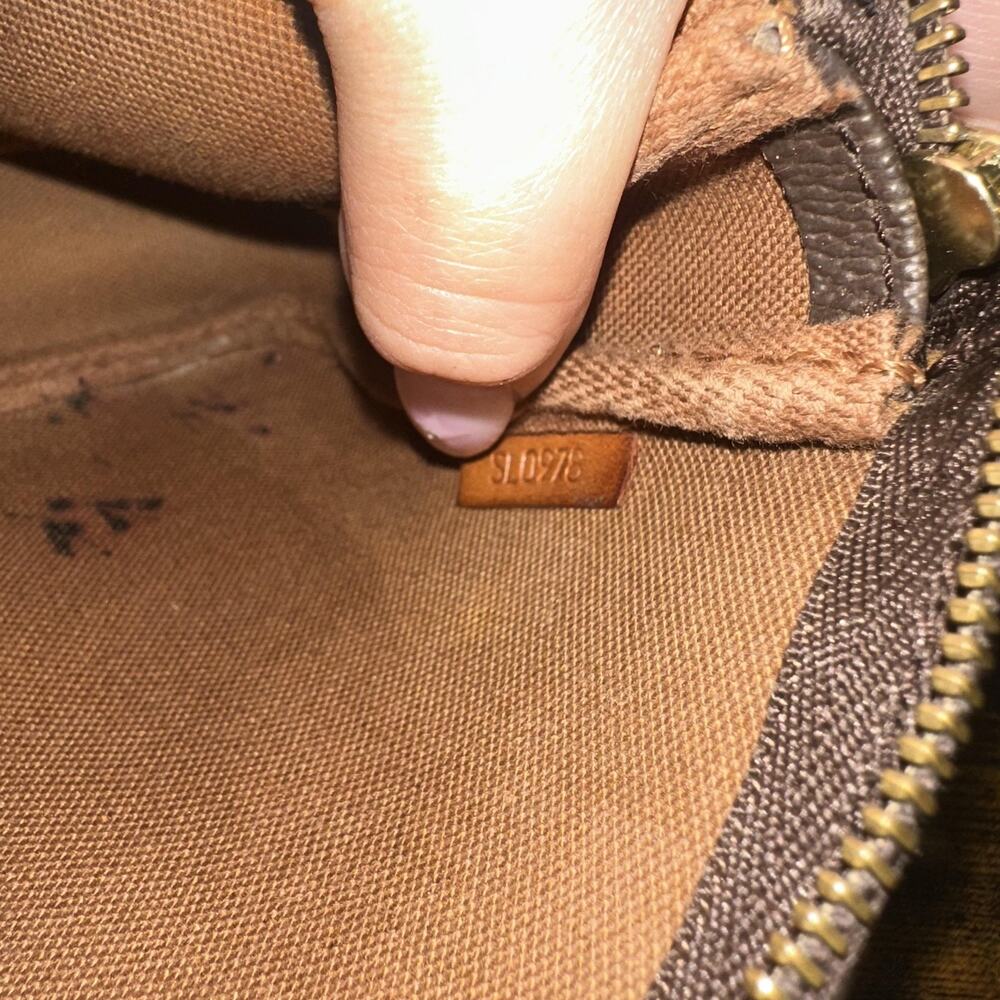 Louis Vuitton Monogram Canvas Brown & Tan Satchel (NOT LV STRAP) - Picture 4 of 16